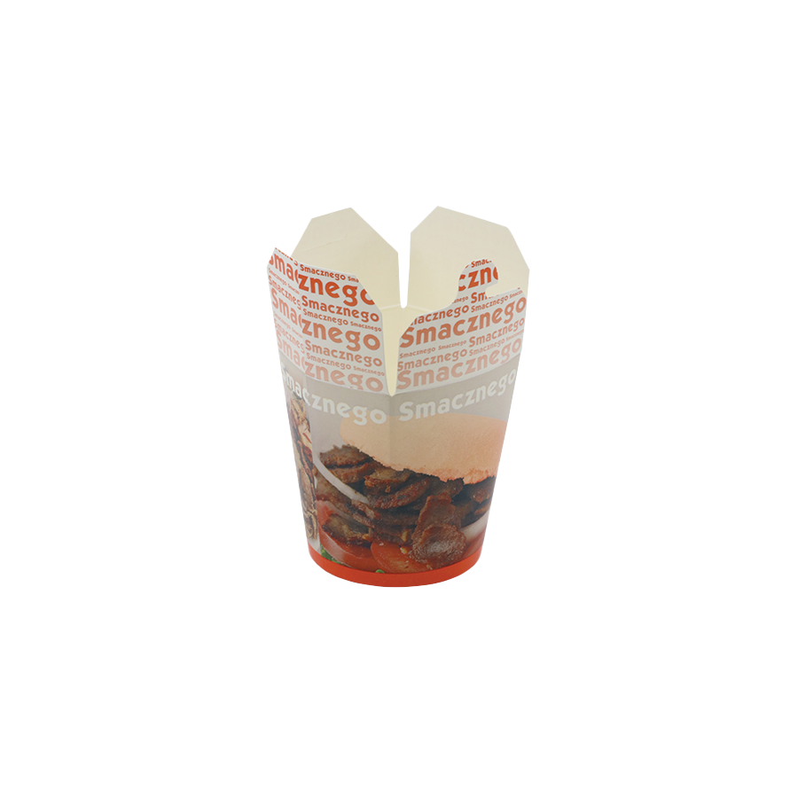 KEBAB BOX 500 ML (3) SMACZNEGO /KEBAB, FRYTKI/ (20x50 szt.)